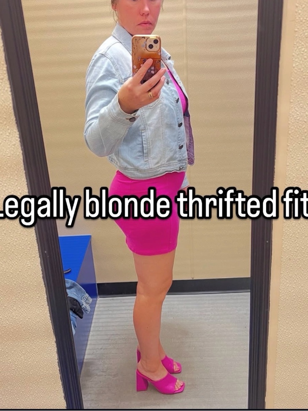 Flawed Pink Bodycon Mini Dress Sleeveless Large Wild Fable Elle Woods